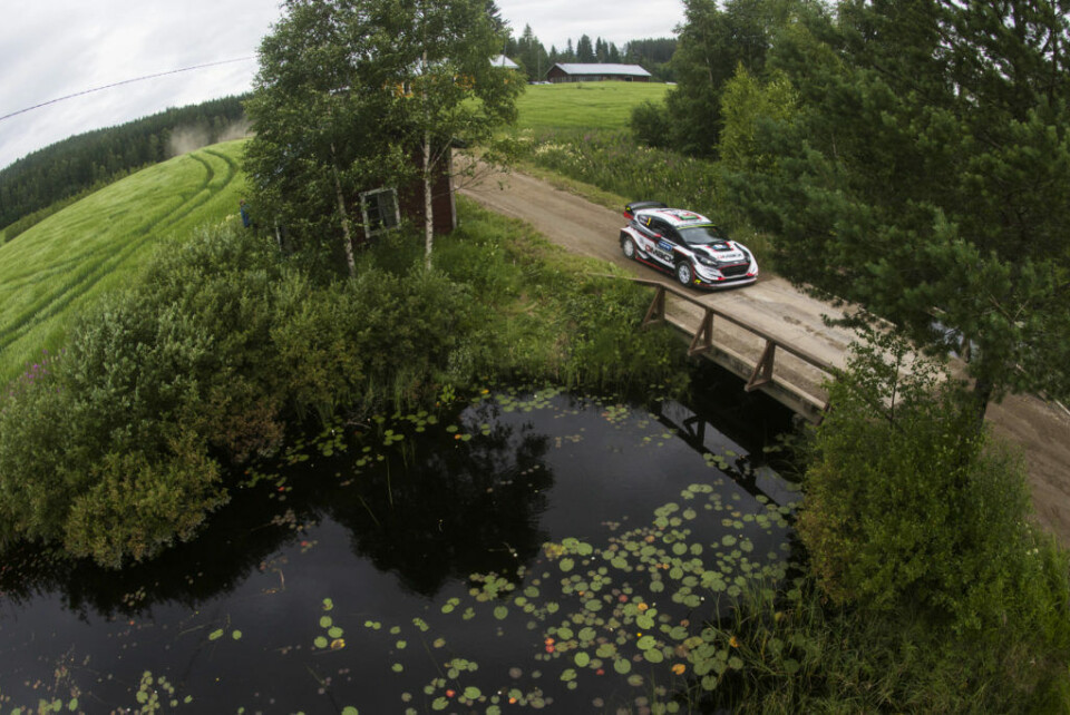 Med en bil stått opp fra de døde, kan Herbjørn Haug drømme om mer champagnesprut utover høsten. (Arkivfoto: Simen Næss Hagen)