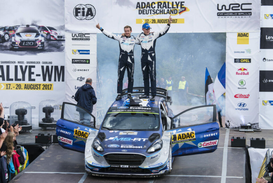Ott Tänak tok karrierens andre seier og beviste nok en gang at han er en mann å regne med helt i toppen. (Foto: Red Bull Content Pool)