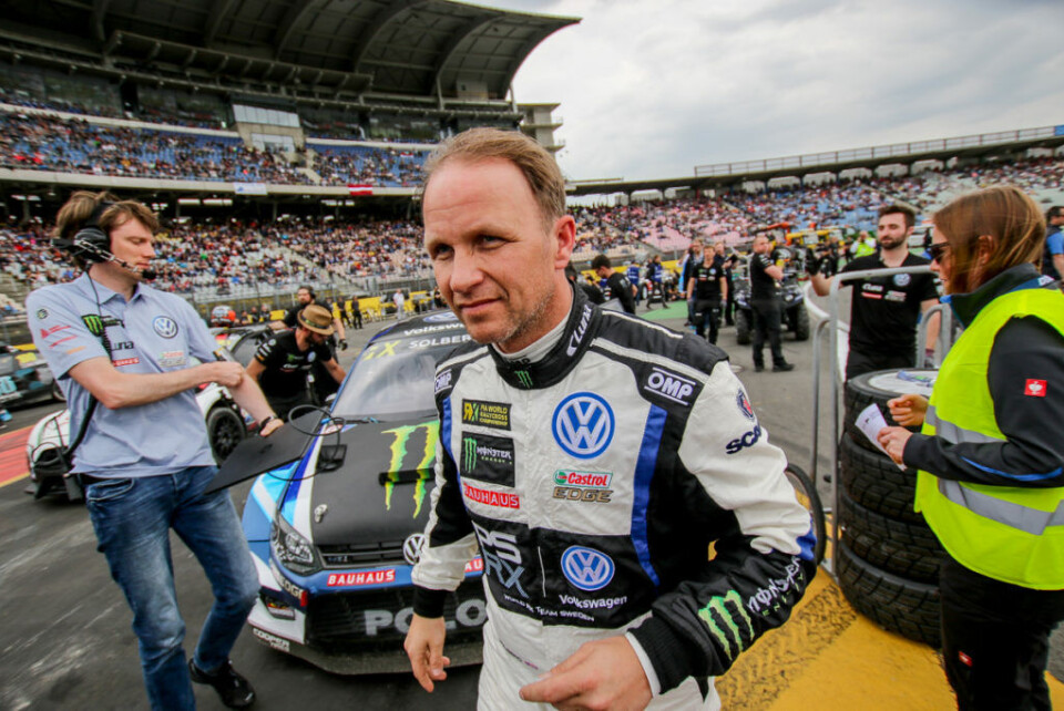 Petter Solberg, her fra årets andre VM-runde i Hockenheim. (Foto: Simen Næss Hagen)