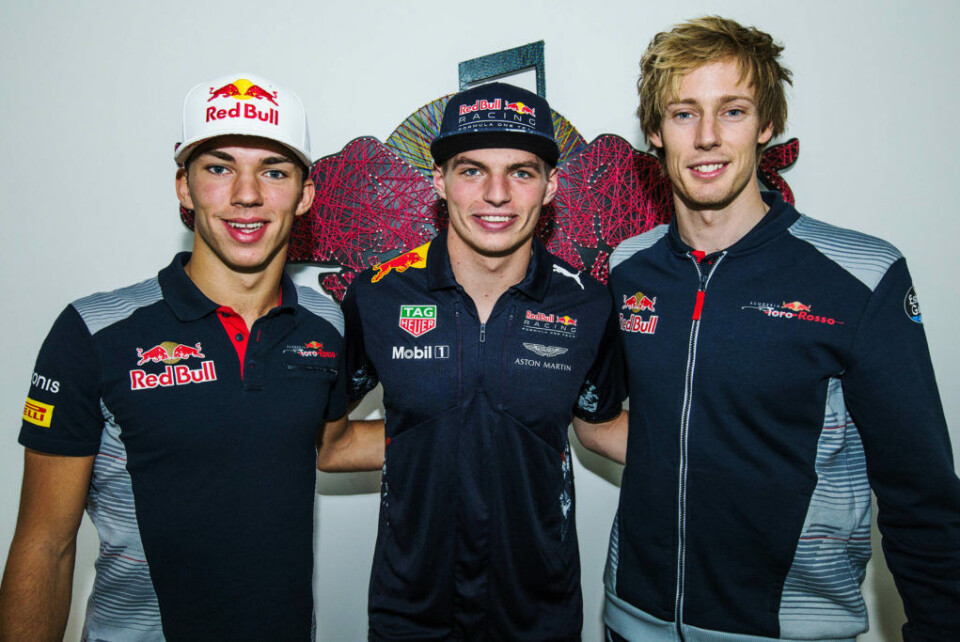 Gutten i midten er sikret, men etter all sannsynlighet får de på flanken også sjansen neste år. (Foto: Red Bull Content Pool)