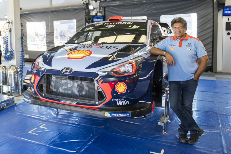 Hyundai Motorsport-sjef Michel Nandan. (Foto: Red Bull Content Pool)