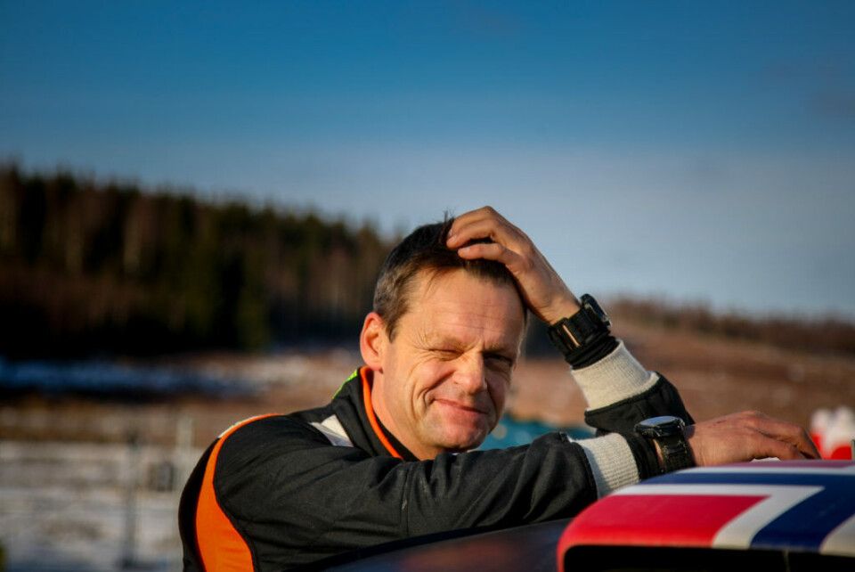 Ola Fløene, her fra Rally Sweden i fjor. (Foto: Simen Næss Hagen)