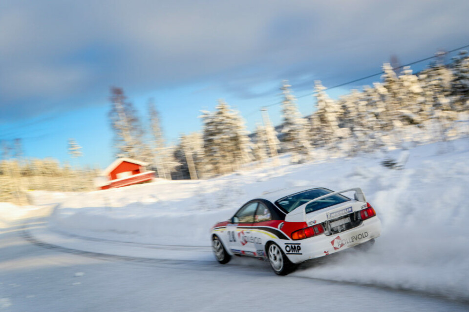 Bernt Kollevold inne på Homsjøen-etappen. (Foto: Simen Næss Hagen)