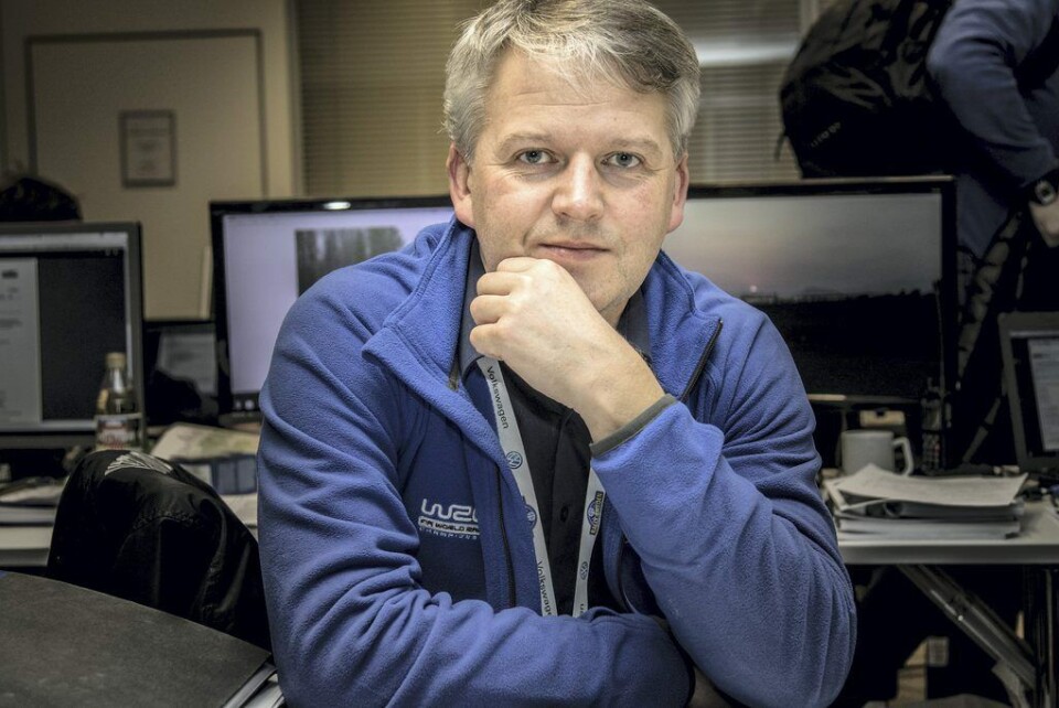 Stig Rune Kjernsli, løpsleder for Rally Finnskog. (Foto: Simen Næss Hagen)