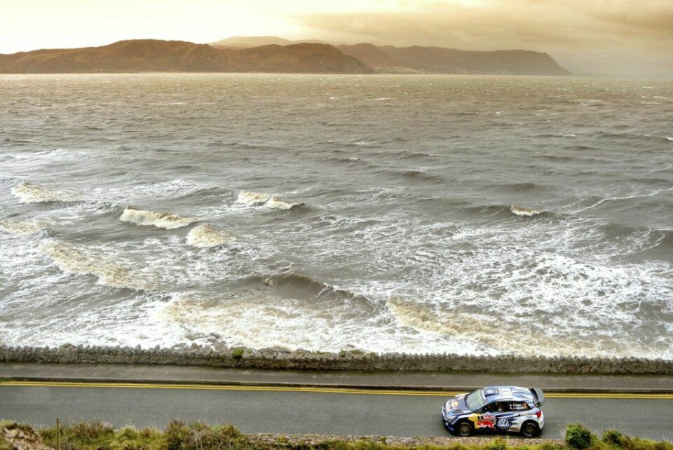 Great Orme-etappen inneholder spektakulære scener fra Irskesjøen, men FIA ønsker ikke at dette skal kjøres som Power Stage. (Foto: Red Bull Content Pool)