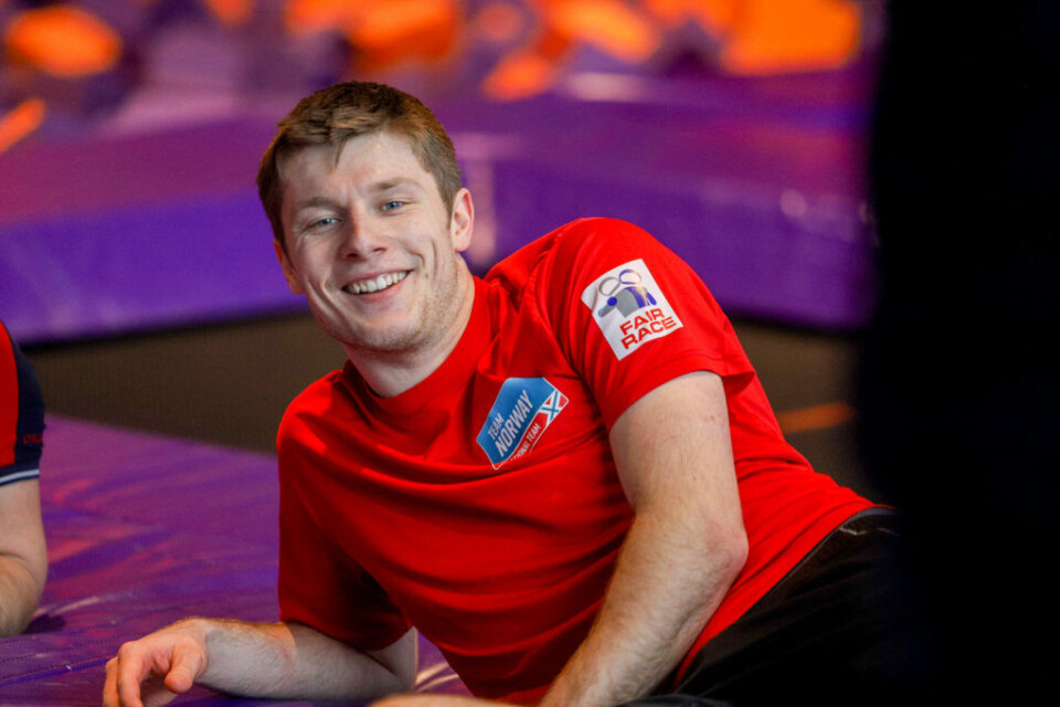 Sindre Furuseth, her fra Team Norway-samlingen i mars. (Foto: Simen Næss Hagen)