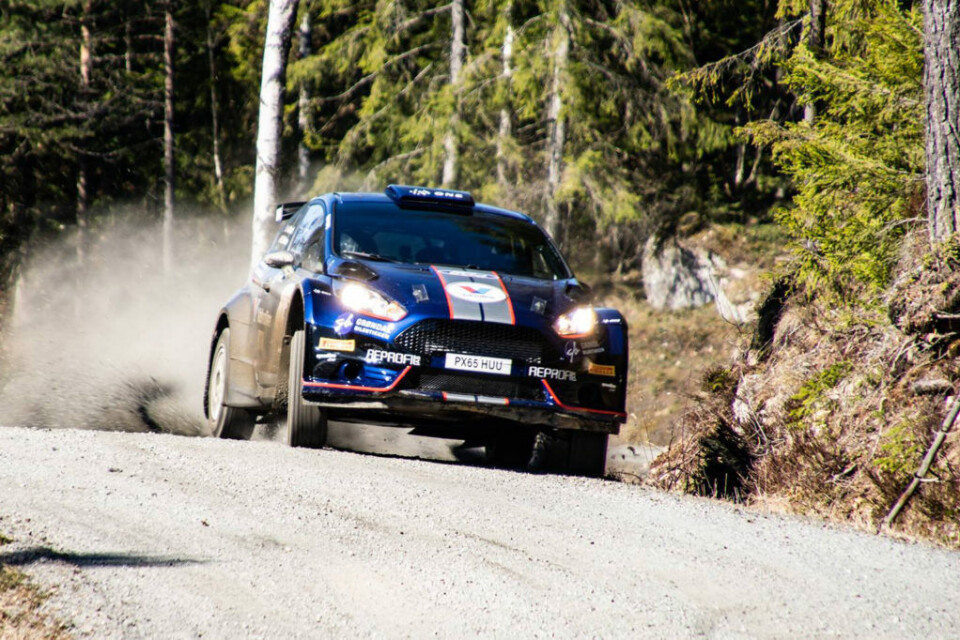 Anders Grøndal fra Hurumsprinten i april. (Foto: SHS Motorfoto)