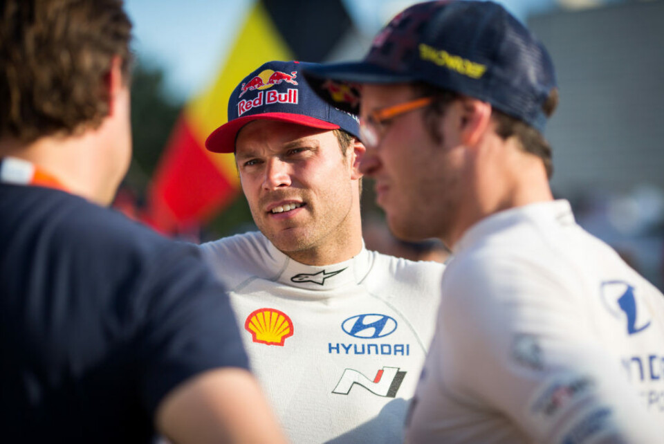 Andreas Mikkelsen. (Foto: Hyundai Motorsport GmbH)