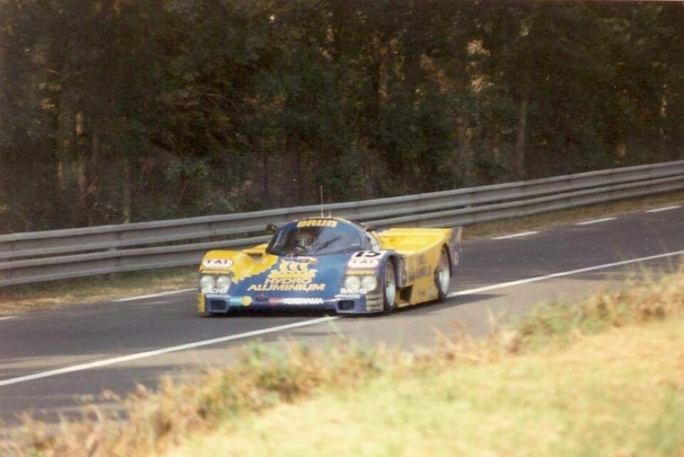 Harald Huysman fra Le Mans i 1990. (Foto: Jean-Charles Colombier)
