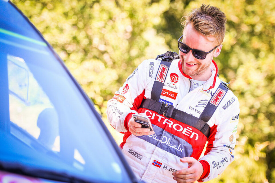 Mads Østberg. (Foto: Citroën Racing/@World)