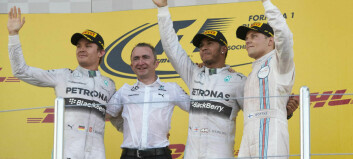 Bottas forlenger - men så mye har han å hente på Nico Rosberg