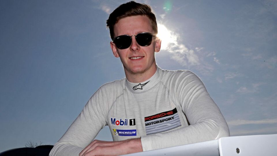 Dennis Olsen klar for nye utfordringer for Porsche. (Foto: Porsche Motorsport)