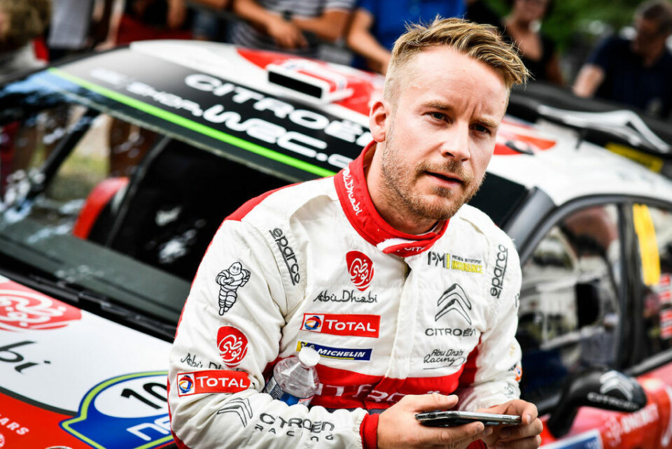 Mads Østberg. (Foto: @World/Citroën Racing)