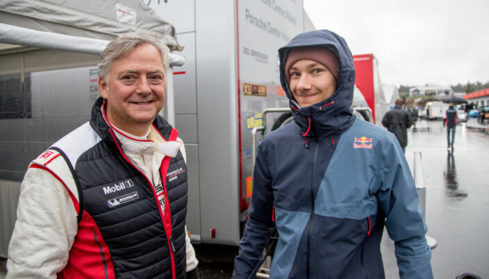 Harald Huysman, her sammen med Dennis Hauger fra Porsche-festivalen på Rudskogen for et par år tilbake. Harald Huysman, her sammen med Dennis Hauger fra Porsche-festivalen på Rudskogen for et par år tilbake.