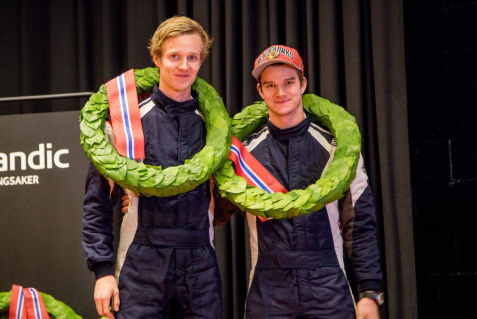 Lars Martin og Mads Ola Stensbøl. (Foto: Simen Næss Hagen)