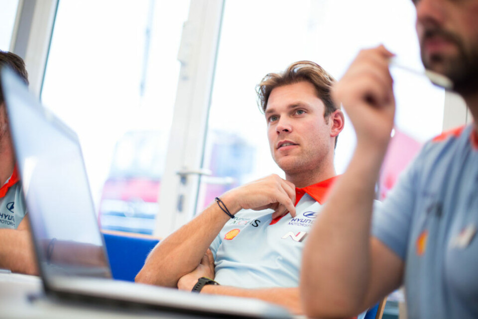 Andreas Mikkelsen. (Foto: Hyundai Motorsport GmbH)