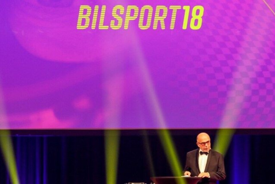 President i Norges Bilsportforbund, Per Madsen. (Foto: Simen Næss Hagen)