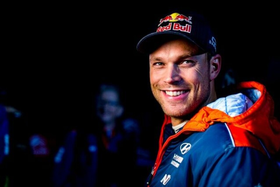 Andreas Mikkelsen. (Foto: Fabien Dufour/Hyundai Motorsport GmbH)