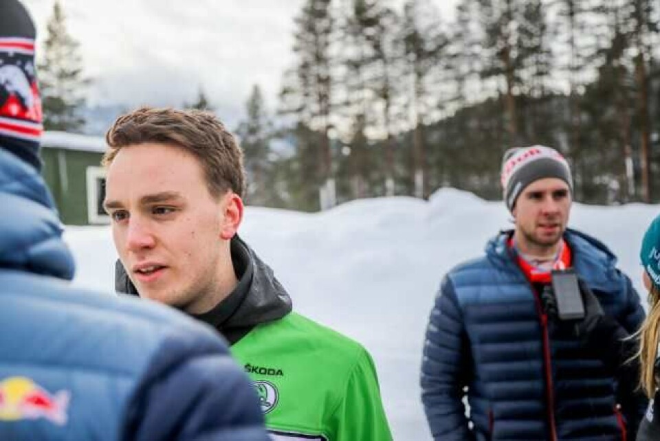 Ole Christian Veiby, her fra Numedalsrally i fjor. (Foto: Simen Næss Hagen)