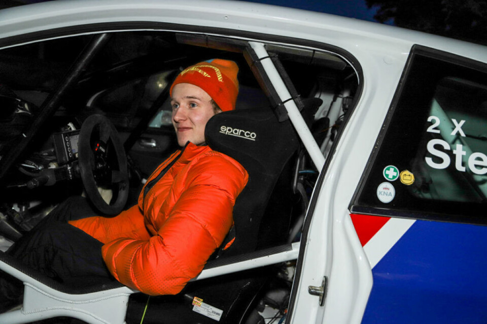 Lars Martin Stensbøl herjer fullstendig i sin klasse. (Foto: Simen Næss Hagen)