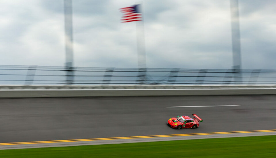 Dennis Olsen fra fjorårets Roar Before the Rolex 24. (Foto: Lenssen Photo/Pfaff Motorsports)
