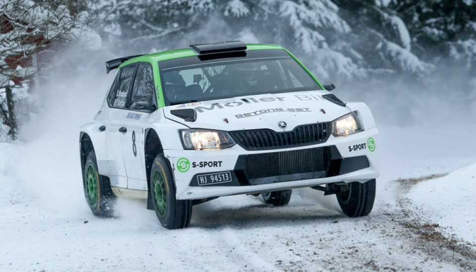 Stian Brøderud er en av flere som ikke får kjøre på hjemmebane når KNA Kongsvinger blir tvunget til å avlyse Rally Finnskog. (Foto: Simen Næss Hagen)
