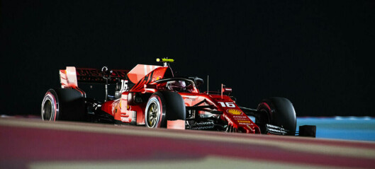 Hjerteskjærende scener i Bahrain da 21-årige Leclerc mistet seieren