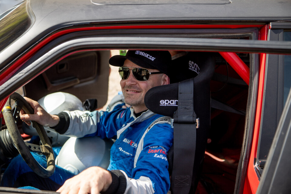 Søren Snartemo følte seg i ett med sin gamle BMW fra første meter. (Foto: Simen Næss Hagen / Parc Fermé)