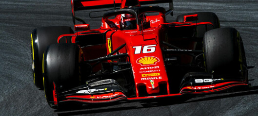 Ferrari-yndlingen satte resten av feltet på plass: – Come on, baby!
