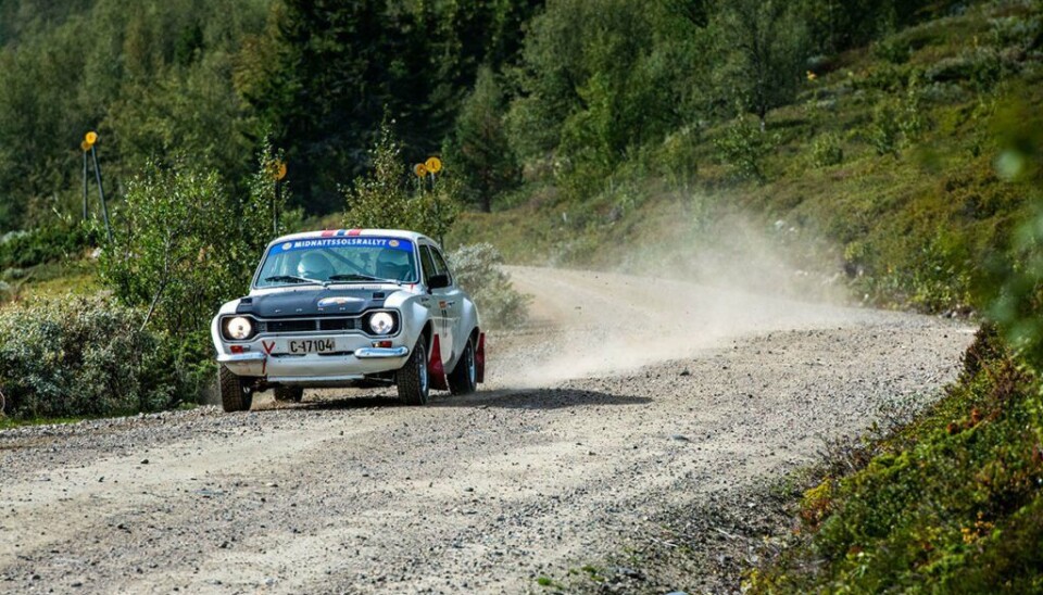Dette bildet er fra debutløpet i 2019, hvor Rally Tron hadde perfekte høstforhold. I år var det totalt annerledes, hvor enorme snømengder satte sin stopper for avviklingen av løpet.