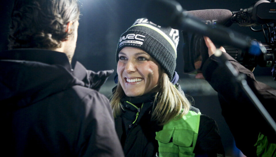 Molly Pettit fra en tidligere utgave av Rally Sverige.
