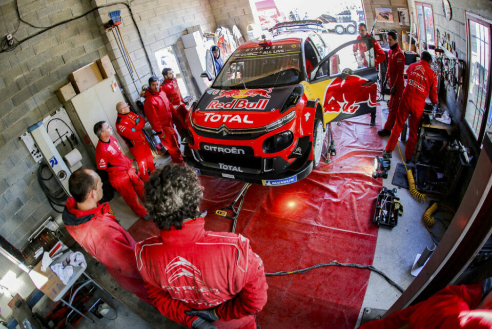 Citroën Racing er det teamet som gjort flest overtredelser og således har tatt imot de største bøtene fra FIA i år. Se oversikten nederst i saken. (Foto: Aurelien Vialatte / Red Bull Content Pool)