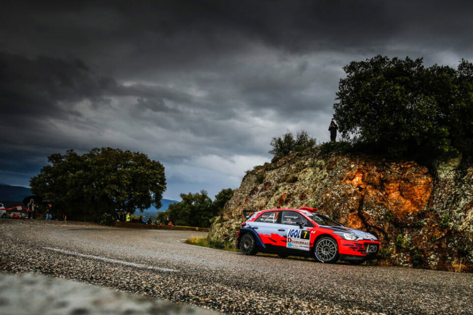 Ole Christian Veiby i forbindelse med oppkjøringen til Rallye du Var denne helgen. (Foto: EVEN Management)