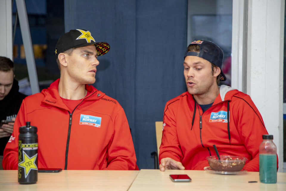 Fredric Aasbø og Andreas Mikkelsen. (Foto: Simen Næss Hagen / Parc Fermé)