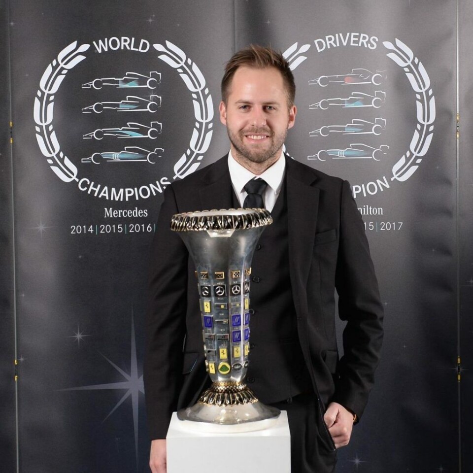 Jørgen Kjær Eliassen, tidligere motoringeniør i Mercedes. (Foto: Privat)