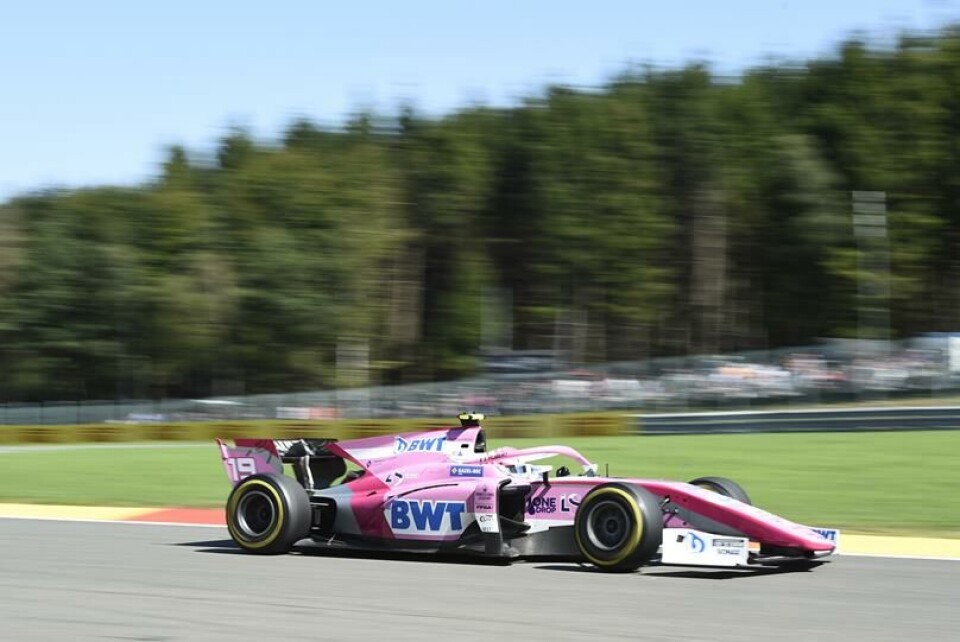 Anthoine Hubert kjørte for BWT Arden i 2019-sesong før han omkom under den tragiske ulykken på Spa-Francorchamps 31. august i fjor. (Foto: FIA Formula 2)