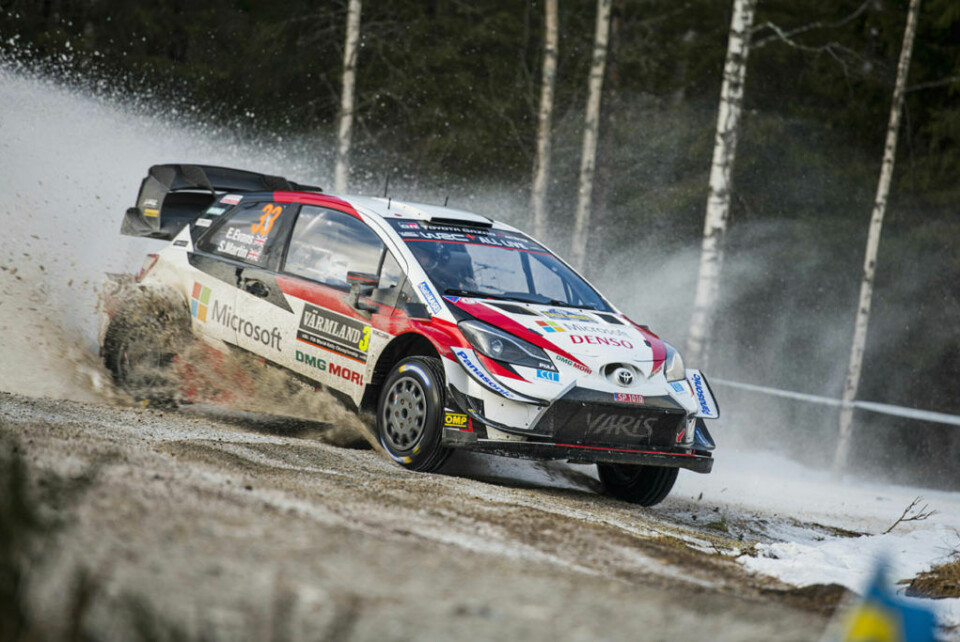 Elfyn Evans, årets vinner av Rally Sweden. (Foto: Benjamin A. Ward / Parc Fermé)