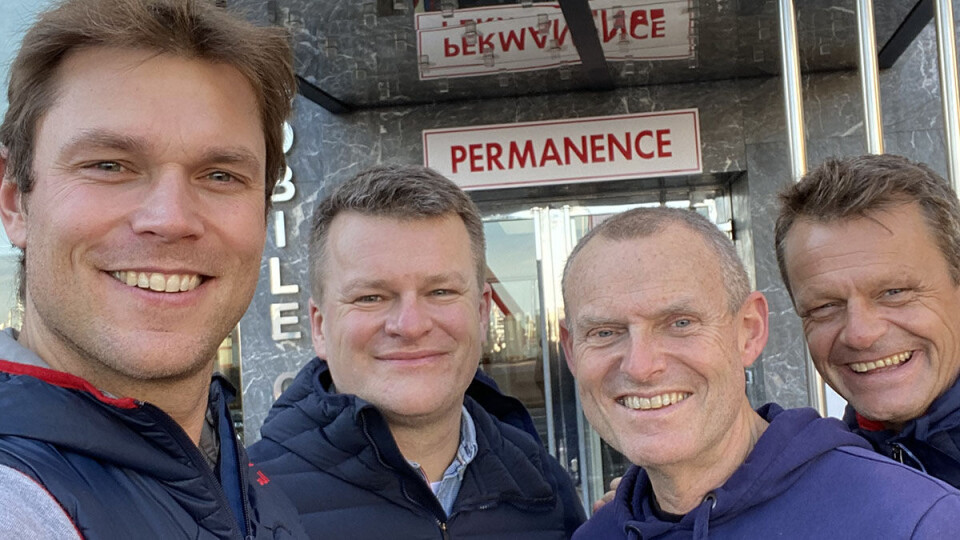 Andreas Mikkelsen, Cato Menkerud, Bernt Kollevold og Ola Fløene - sammen utgjør de en unik kvartett på asfaltrally hvor ekstra notemannskap er tillatt. Og under Rally Monte-Carlo gjelder det å utnytte dette til det fulle. (Foto: Privat)