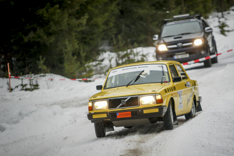 Ole Vincent Såtvedt og Terje Buberget imponerte stort i førstnevntes rallycomeback under Rally Finnskog i 2021. Han innrømmer at flere løp i historisk klasse frister enormt.