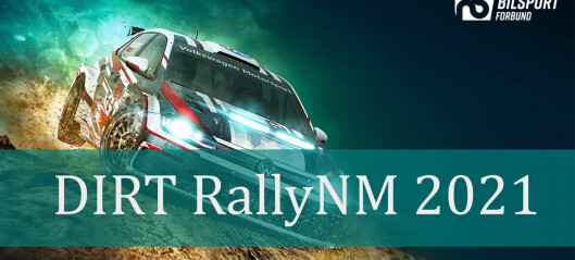NM i virtuell rally ble brått stoppet – slik skal bilsportforbundet løse floka