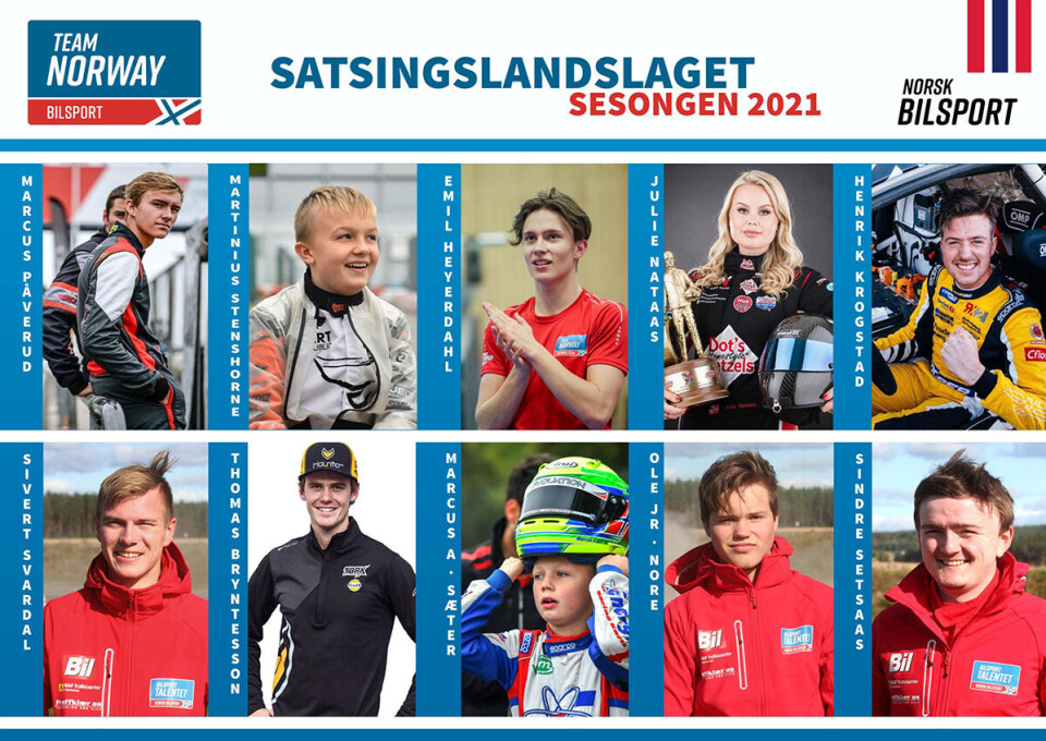 Rekordstort landslag er presentert – hele 35 utøvere får representere Team Norway