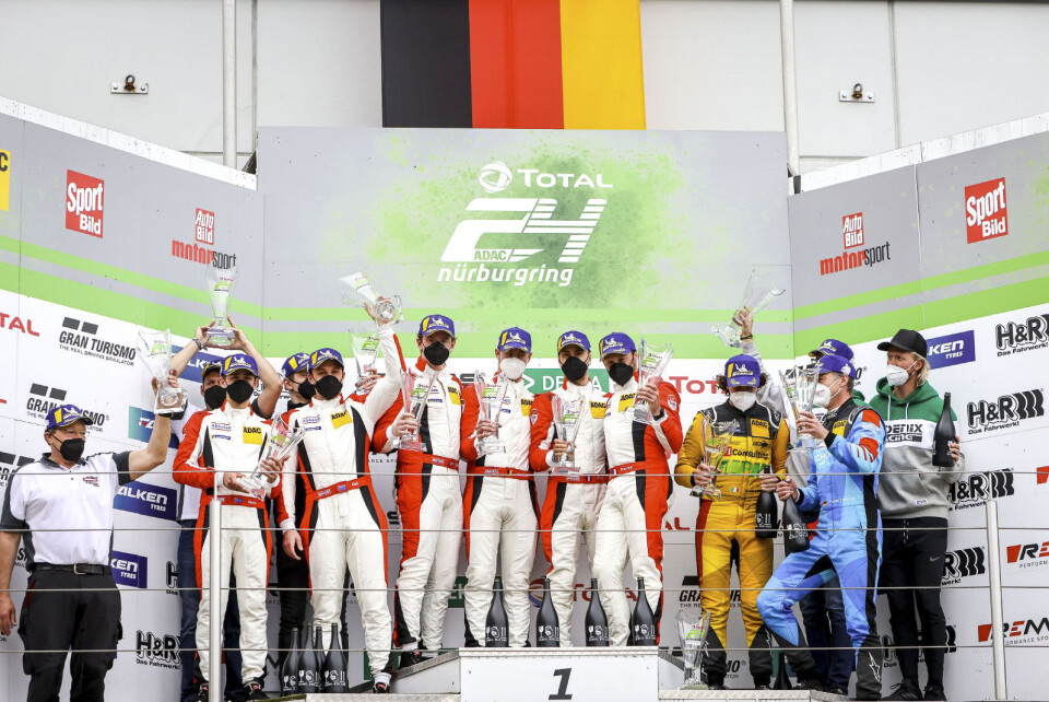Dennis Olsen representerer Frikadelli Racing på Nürburgring denne sesongen, og fortsetter å levere varene på vegne av Porsche Motosport. (Foto: Frikadelli Racing)