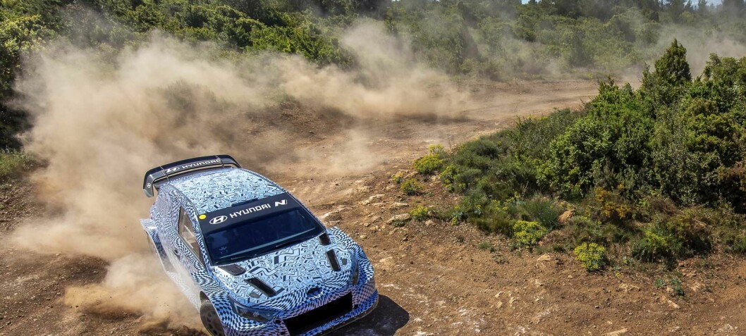 Slik beskriver Oliver opplevelsen av å spille en sentral rolle i utviklingen av Hyundais neste WRC-bil