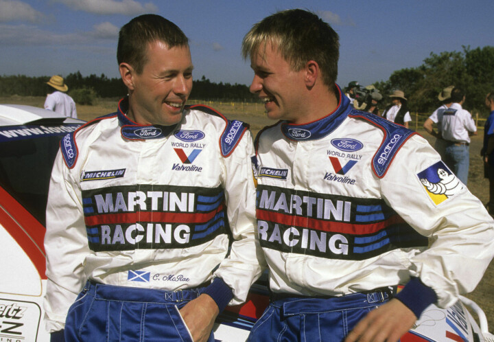 Colin McRae og Petter Solberg, kanskje to av de med aller høyest stjerne i Norge. Her fra Safari Rally i 1999 da de var teamkamerater i M-Sport Ford.