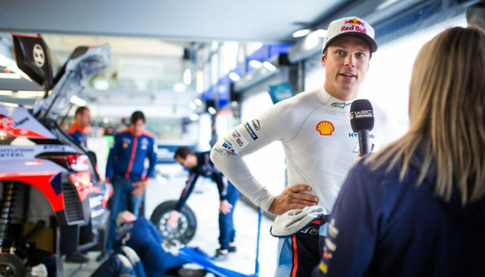 Andreas Mikkelsen. (Foto: Hyundai Motorsport GmbH)