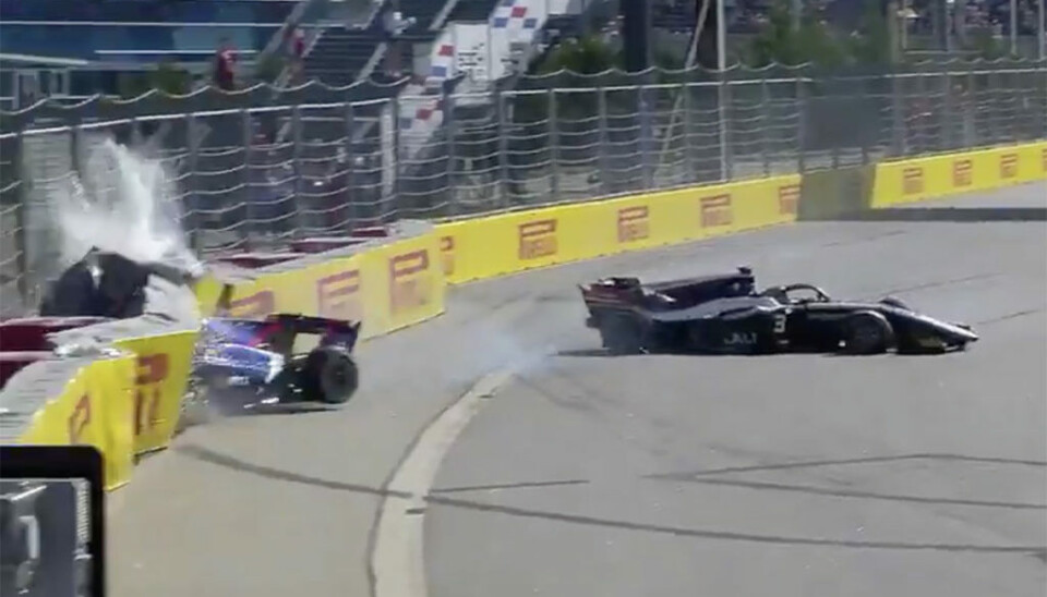 (Skjermdump: FIA Formula 2)