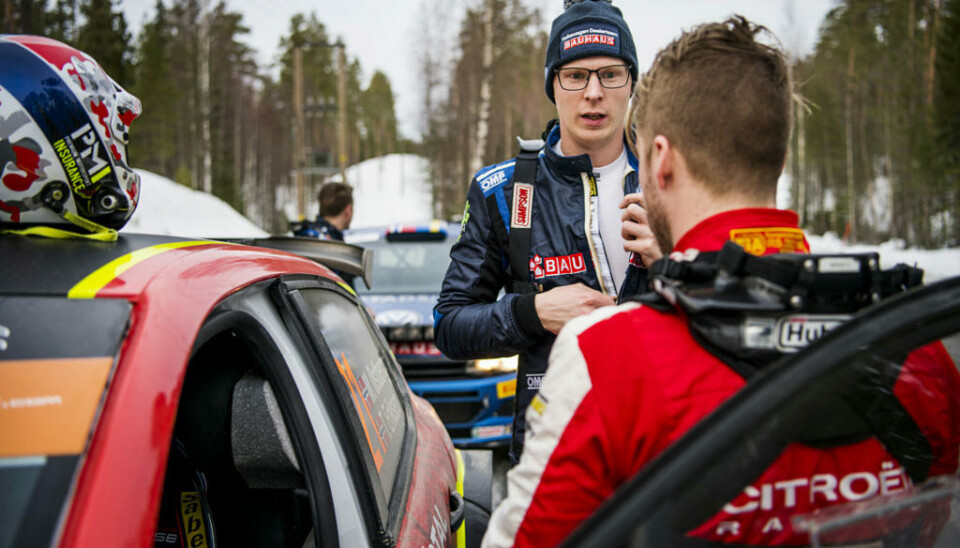 Johan Kristoffersson og Mads Østberg, her fra Rally Sweden i fjor, er to av foreløpig 12 R5-førere som er klare til start. (Foto: Benjamin A. Ward / Parc Fermé)