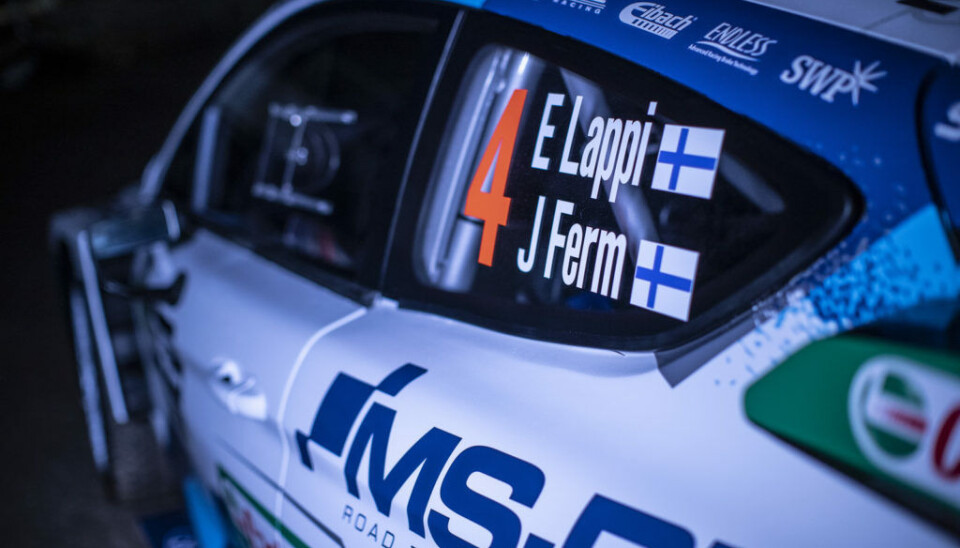 2020-utgaven av M-Sports Ford Fiesta WRC. (Foto: Drew Gibson)