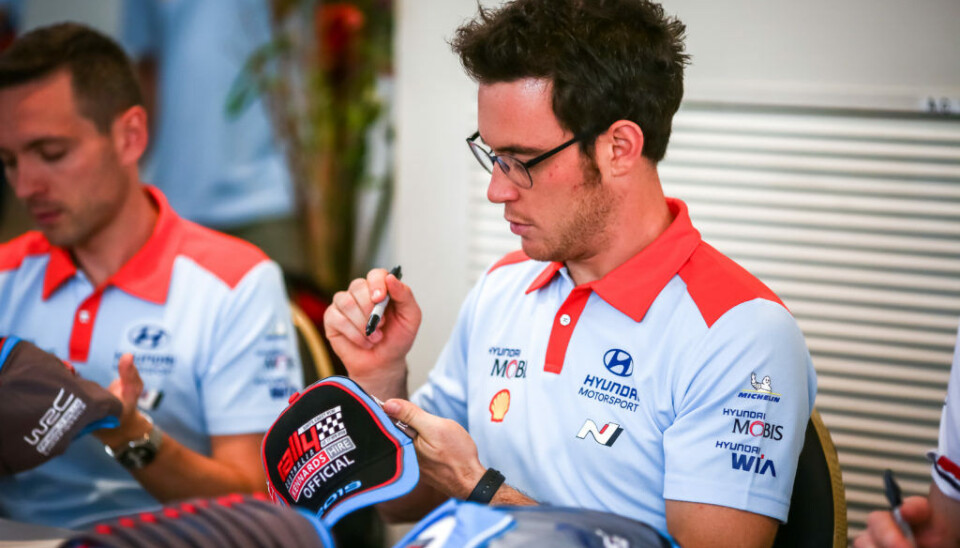 Thierry Neuville. (Foto: Fabien Dufour / Hyundai Motorsport GmbH)