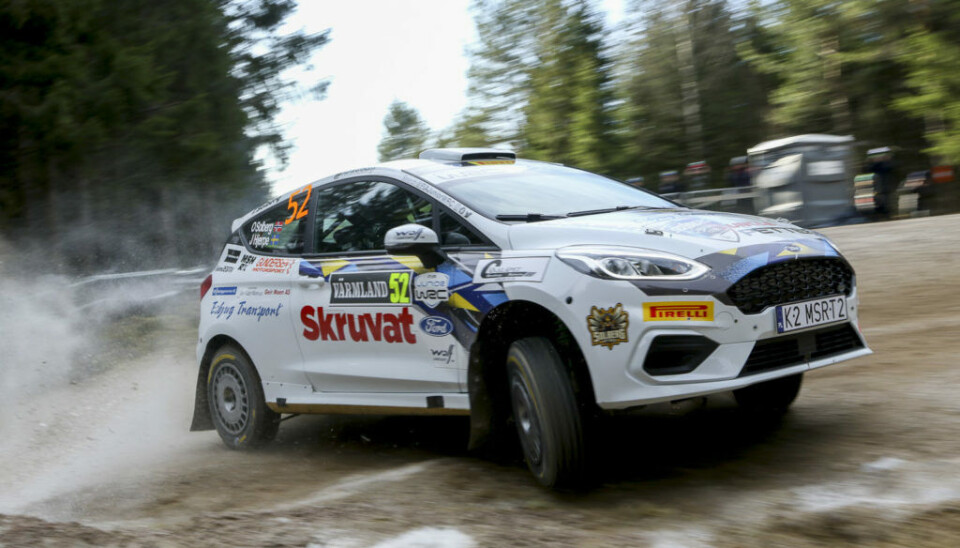 Oscar Solberg sparte ikke på kruttet på oppvarmingen av Junior-VM-debuten. (Foto: Simen Næss Hagen / Parc Fermé)